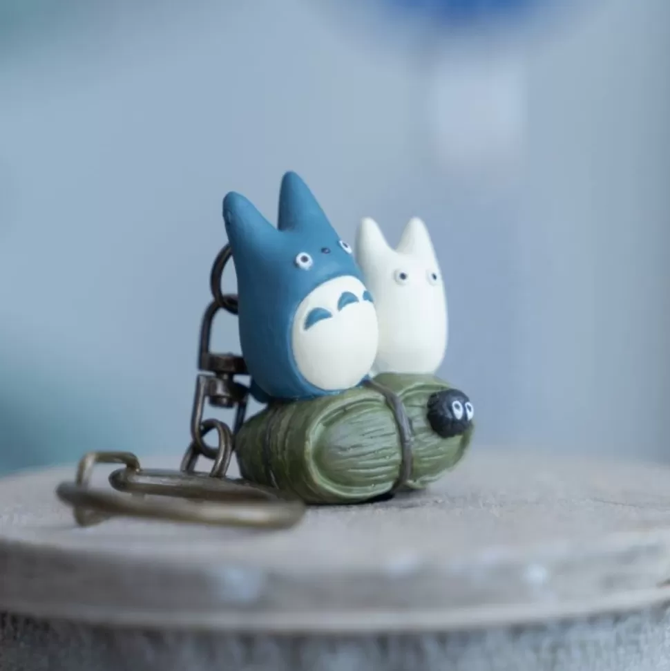 Maison Ghibli Key Holder Small And Middle Totoro - My Neighbor Totoro- Keychains