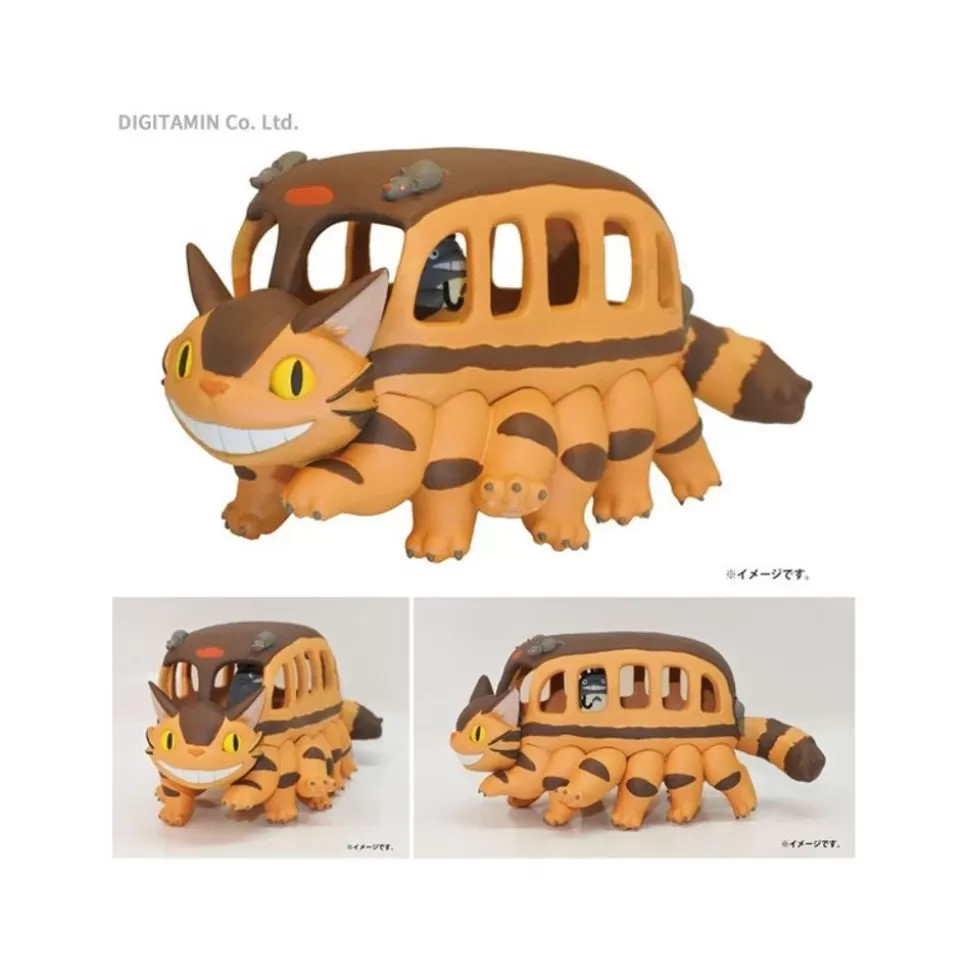 Maison Ghibli Kumukumu 3D Jigsaw Puzzle Catbus - My Neighbor Totoro- Jigsaw Puzzle