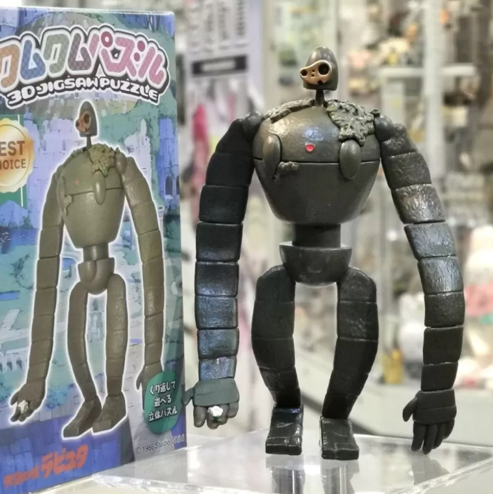 Maison Ghibli Kumukumu 3D Jigsaw Puzzle Robot Soldier - Castle In The Sky- Jigsaw Puzzle