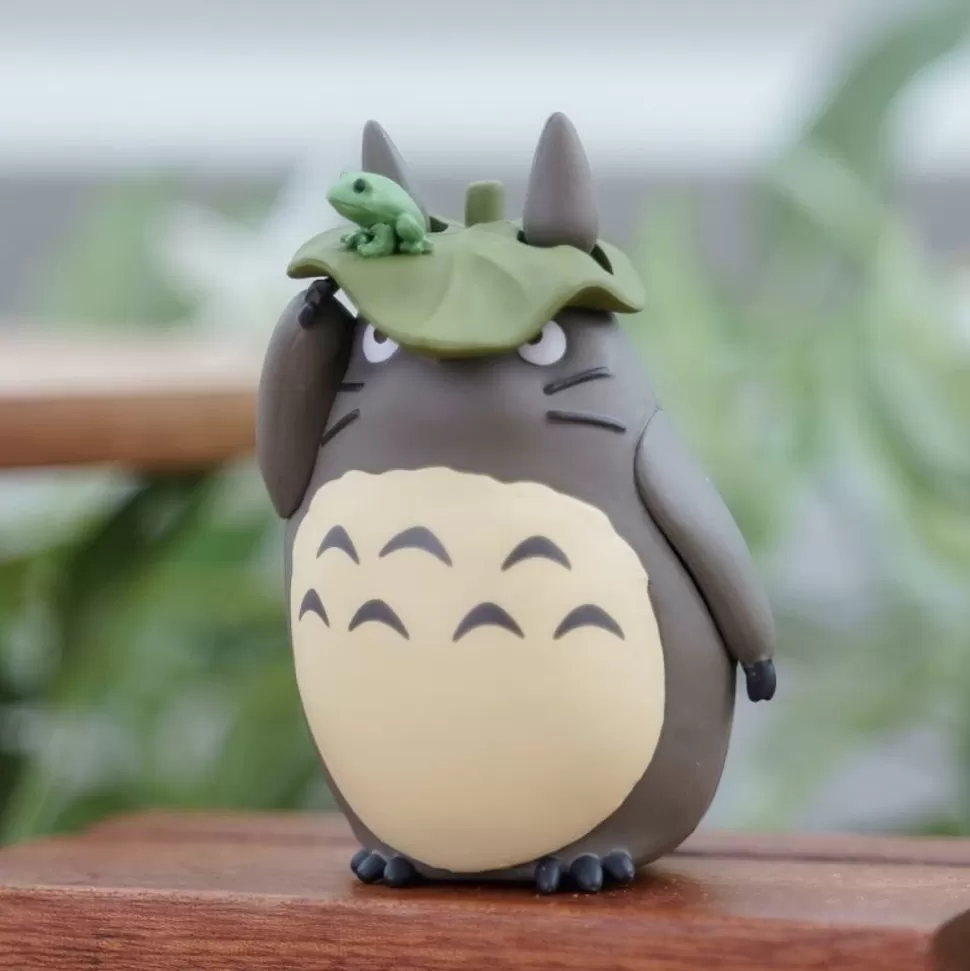 Maison Ghibli Kumukumu 3D Puzzle Big Totoro With Leaf - My Neighbor Totoro- Jigsaw Puzzle