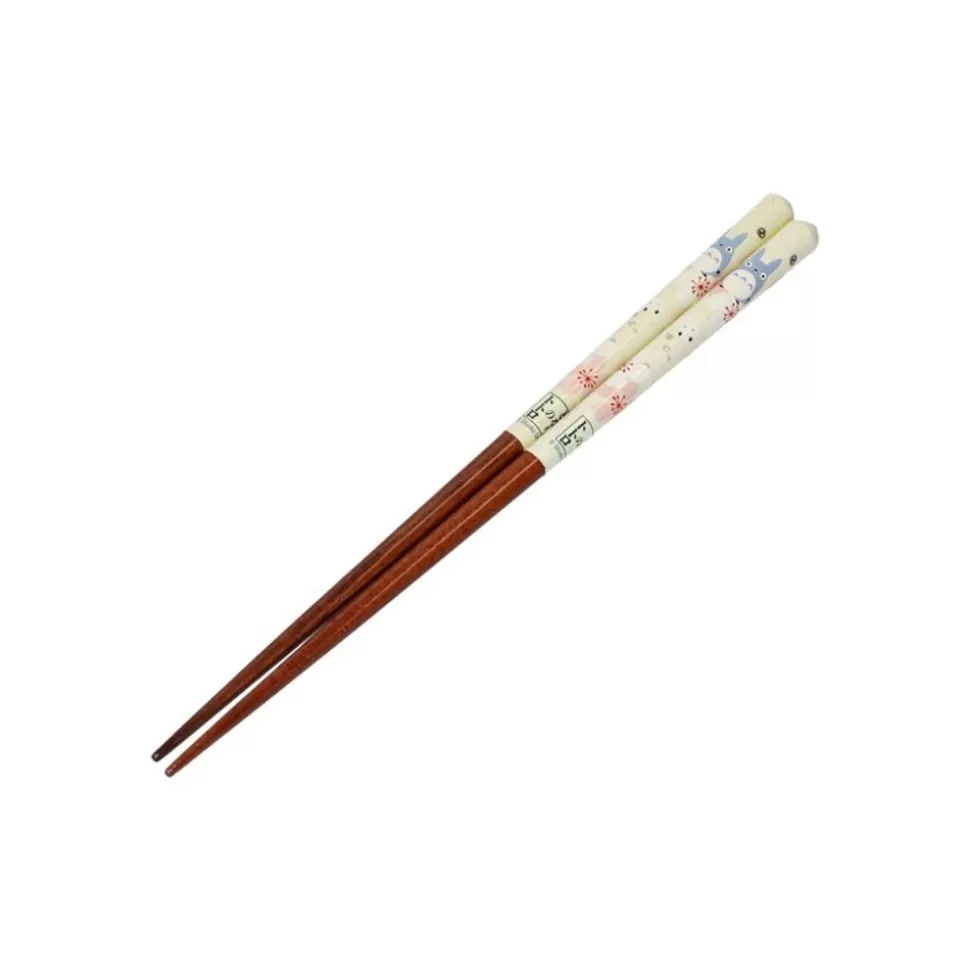 Maison Ghibli Lacquered Chopsticks 21Cm Cherry Tree Blooms - My Neighbor Totoro- Kitchenware