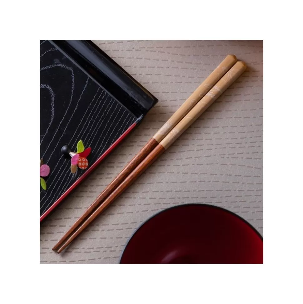 Maison Ghibli Lacquered Chopsticks 21Cm Sketches Brown - My Neighbor Totoro- Kitchenware