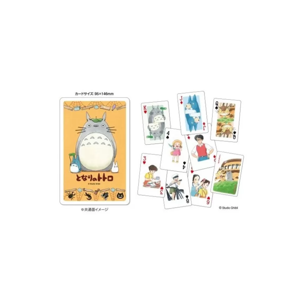 Maison Ghibli Large Playing Card Totoro Art Serie - My Neighbor Tororo- Playing Cards