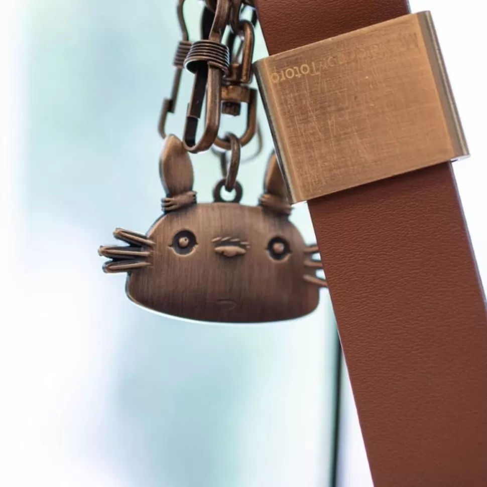 Maison Ghibli Leather Key Chain Totoro - My Neighbor Totoro- Keychains