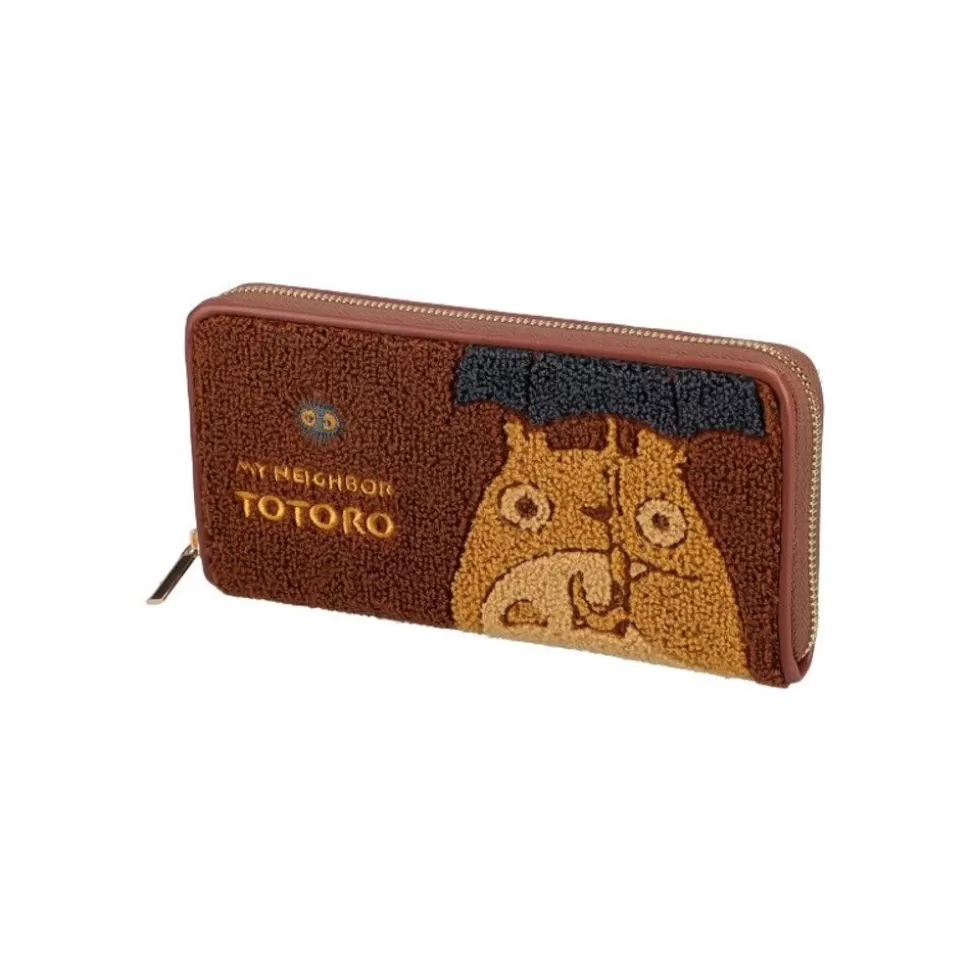 Maison Ghibli Leather Wallet Totoro Umbrella - My Neighbor Totoro- Accessories