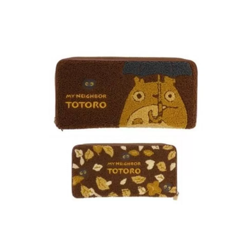 Maison Ghibli Leather Wallet Totoro Umbrella - My Neighbor Totoro- Accessories