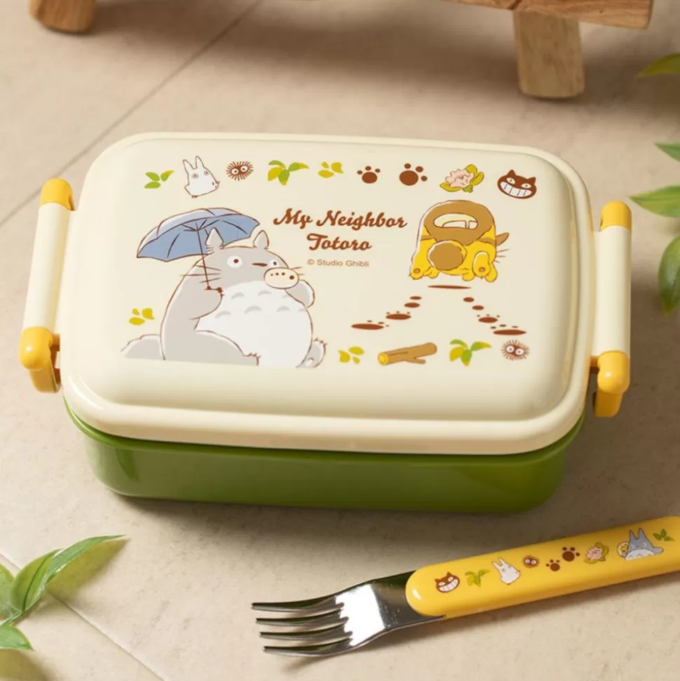 Maison Ghibli Lunch Box 2 Locks Totoro & Catbus - My Neighbor Totoro- Kitchenware