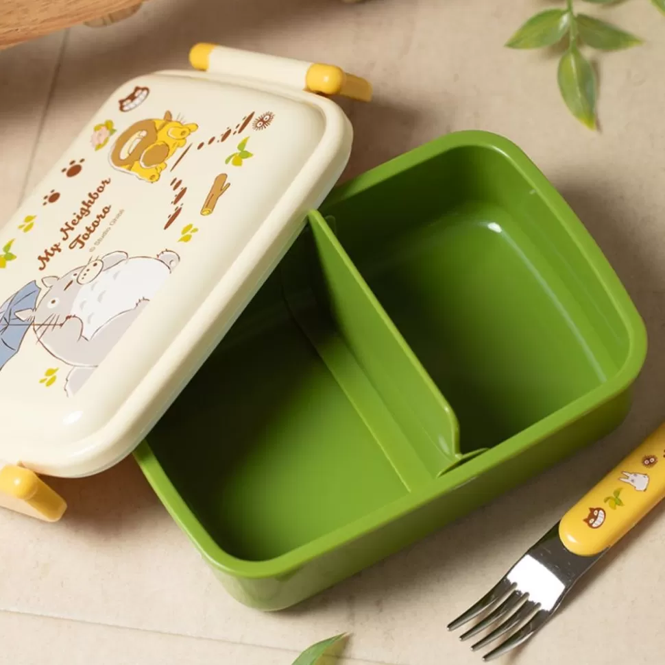 Maison Ghibli Lunch Box 2 Locks Totoro & Catbus - My Neighbor Totoro- Kitchenware