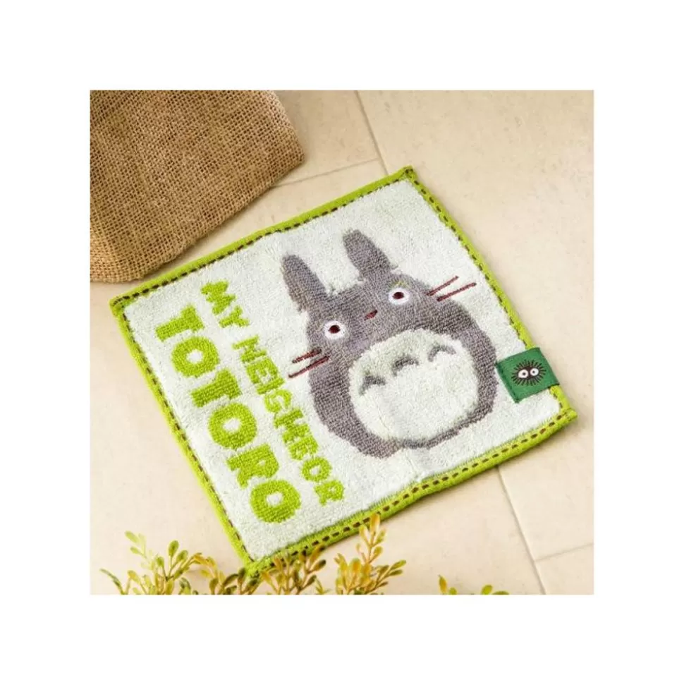 Maison Ghibli Mame Mini Towel Big Totoro 15X15 Cm - My Neighbor Totoro- Household Linen