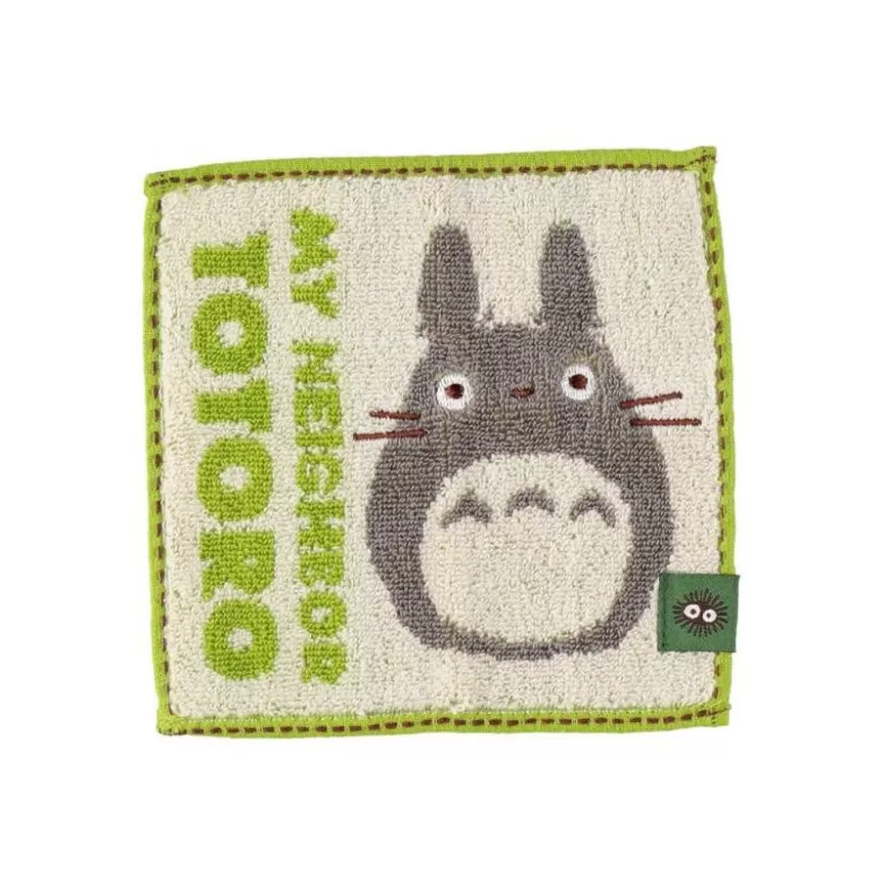 Maison Ghibli Mame Mini Towel Big Totoro 15X15 Cm - My Neighbor Totoro- Household Linen