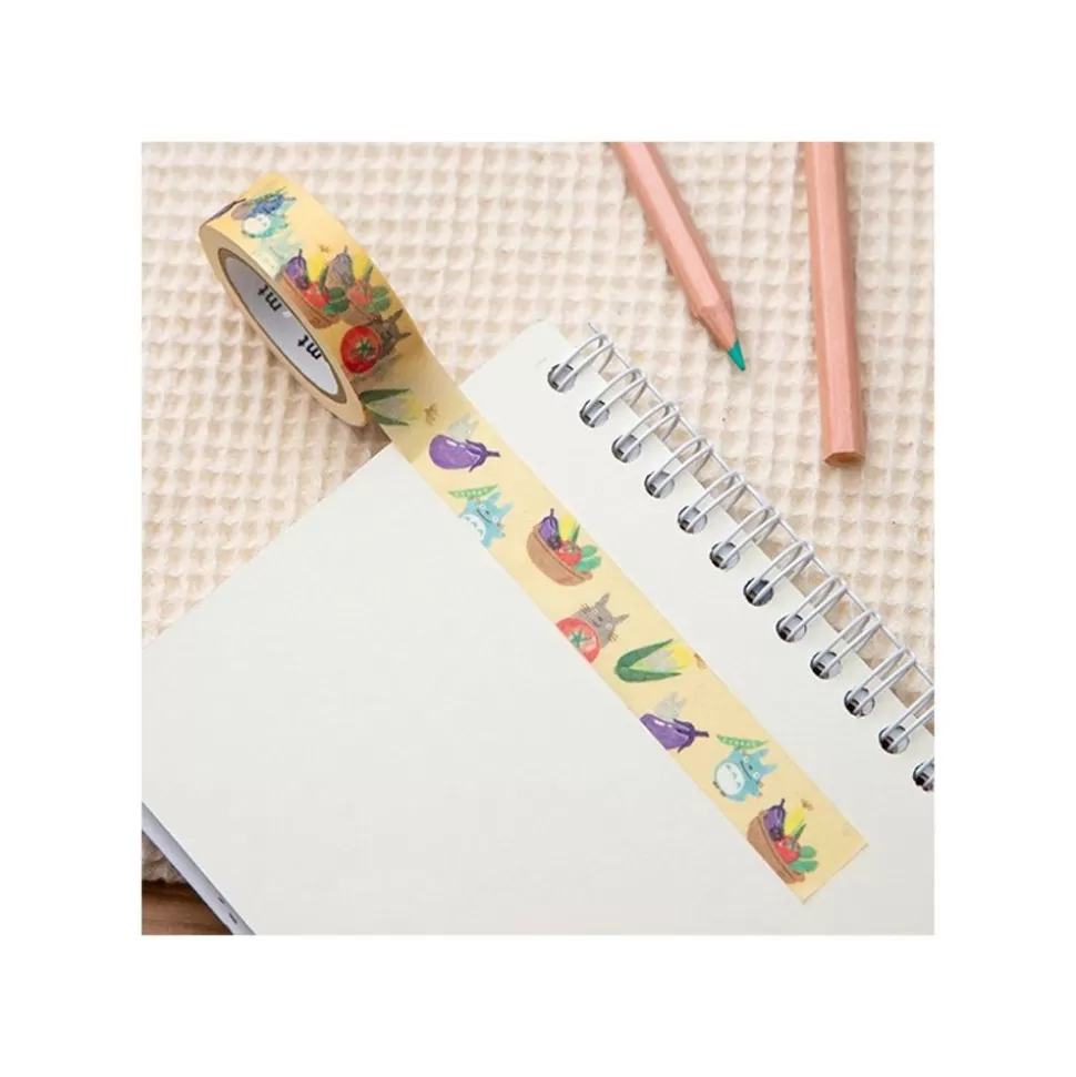 Maison Ghibli Masking Tape Break Time Vegetables - My Neighbor Totoro- Small Equipment