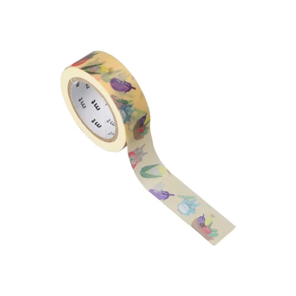 Maison Ghibli Masking Tape Break Time Vegetables - My Neighbor Totoro- Small Equipment