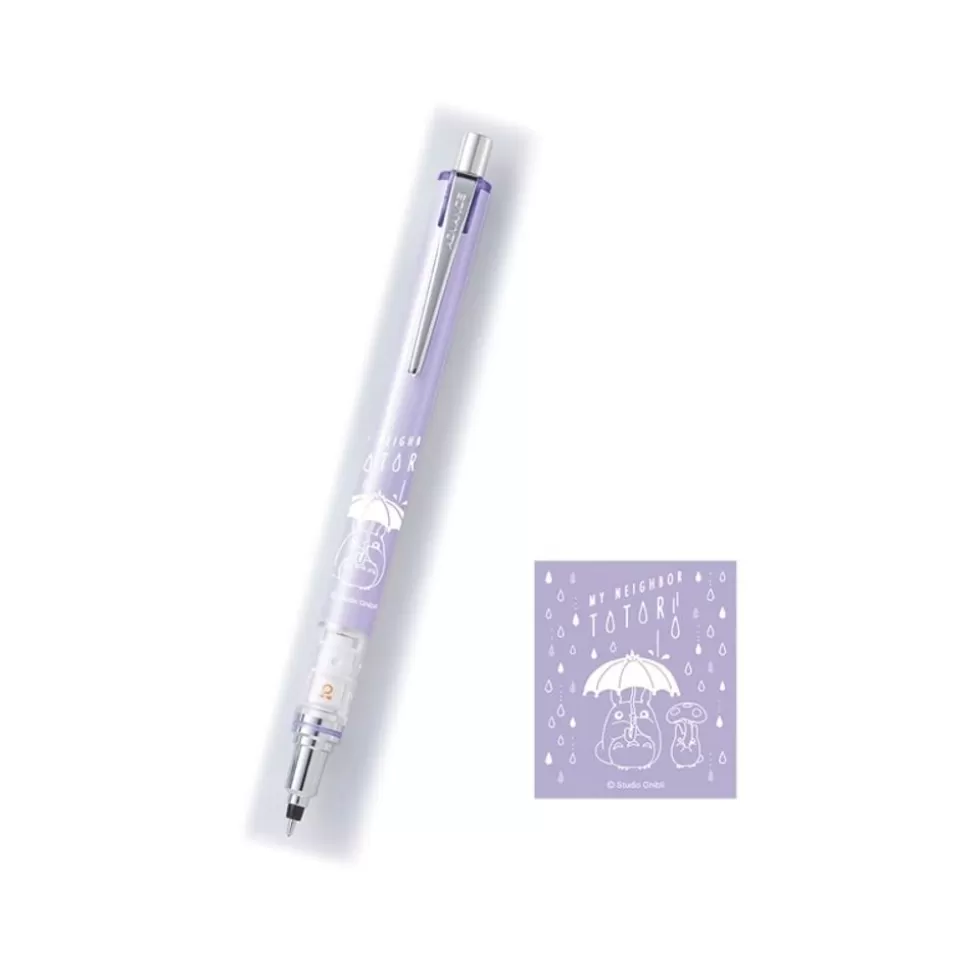Maison Ghibli Mechanical Pencil Purple Totoro Umbrella 0,3Mm - My Neighbor Totoro- Writing