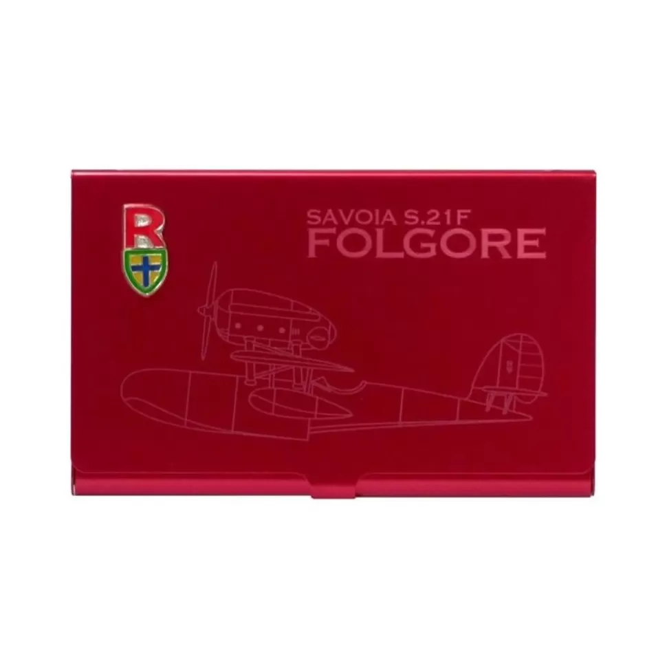 Maison Ghibli Metal Box For Name Card Hydravion-Porco Rosso- Accessories