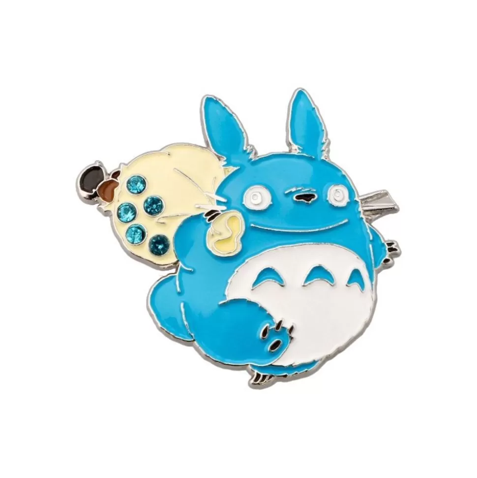 Maison Ghibli Metal Brooch Middle Totoro - My Neighbor Tororo- Pins