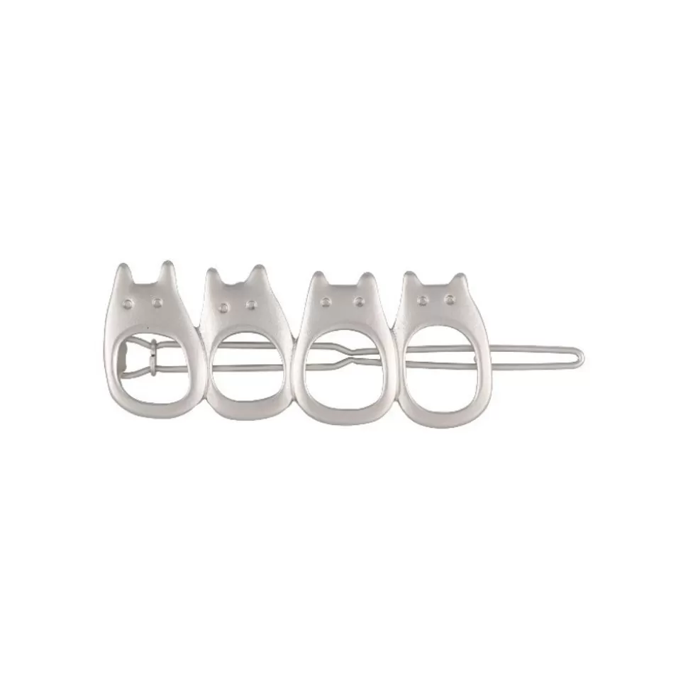 Maison Ghibli Metal Hair Clip Garland White Totoro - My Neighbor Totoro- Jewellery