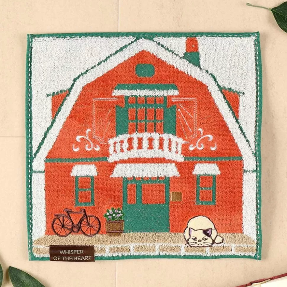 Maison Ghibli Mini Towel Antique Shop 25X25 Cm - Whisper Of The Heart- Household Linen