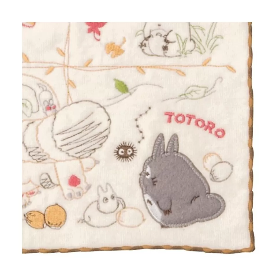 Maison Ghibli Mini Towel Autumn Fruits 25 X 25 Cm - My Neighbor Totoro- Household Linen