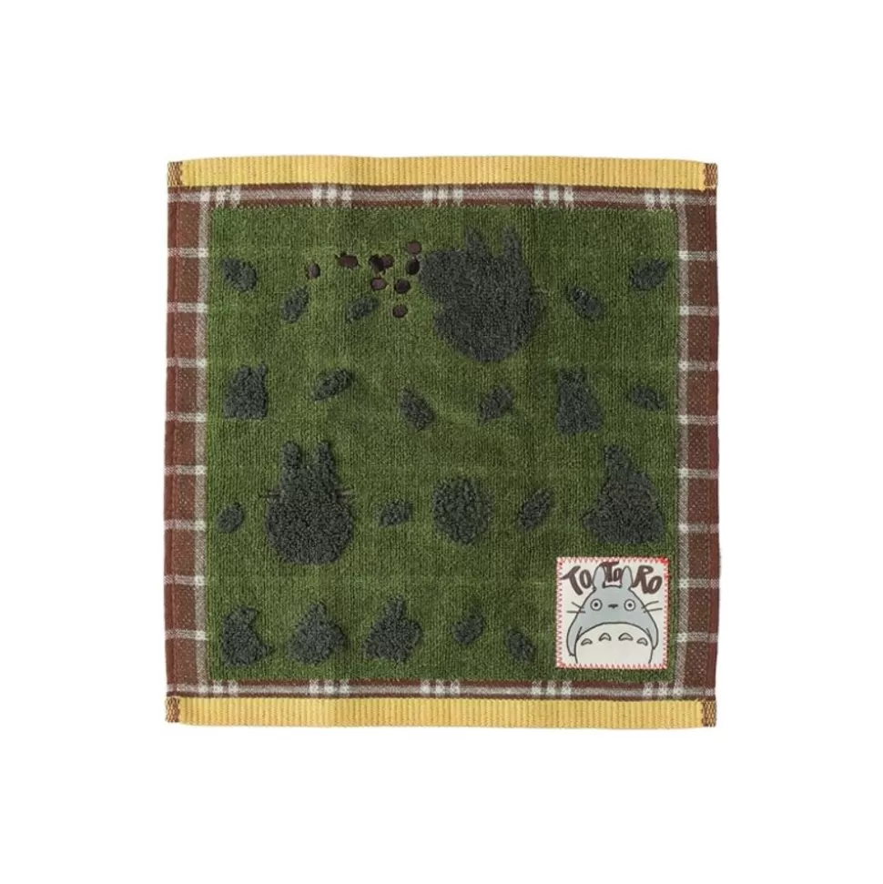 Maison Ghibli Mini Towel Autumn Green 25X25 Cm - My Neighbor Totoro- Household Linen