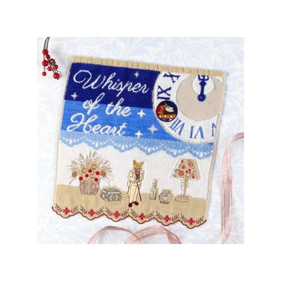 Maison Ghibli Mini Towel Baron & Antique Shop 34X36 Cm - Whisper Of The Heart- Household Linen