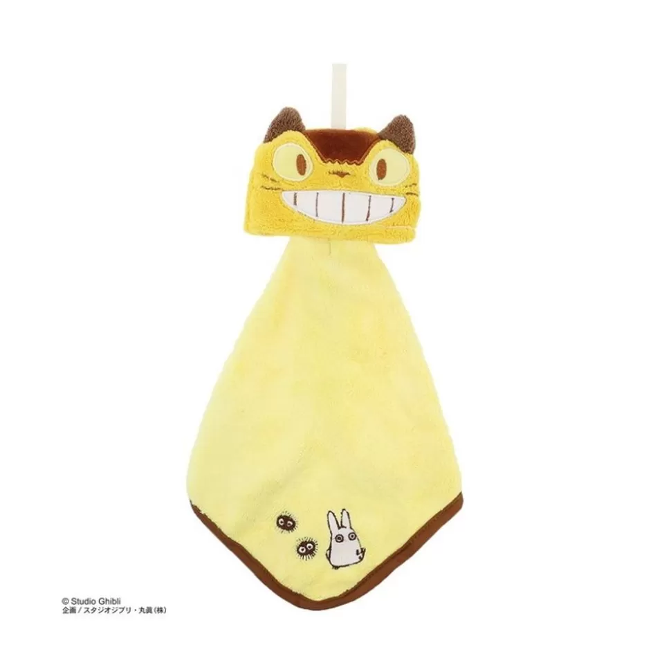Maison Ghibli Mini Towel Catbus Pop-Up 25X25 Cm - My Neighbor Totoro- Household Linen