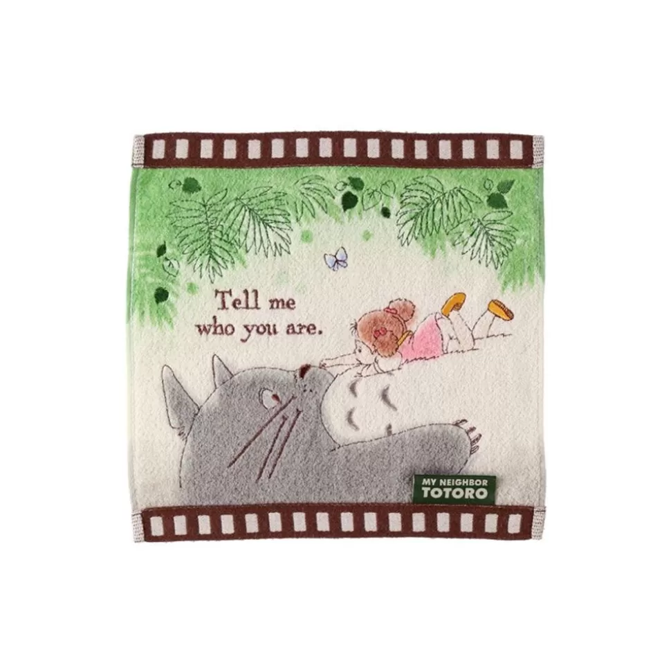 Maison Ghibli Mini Towel Celluloid Mei And Totoro - My Neighbor Totoro- Household Linen