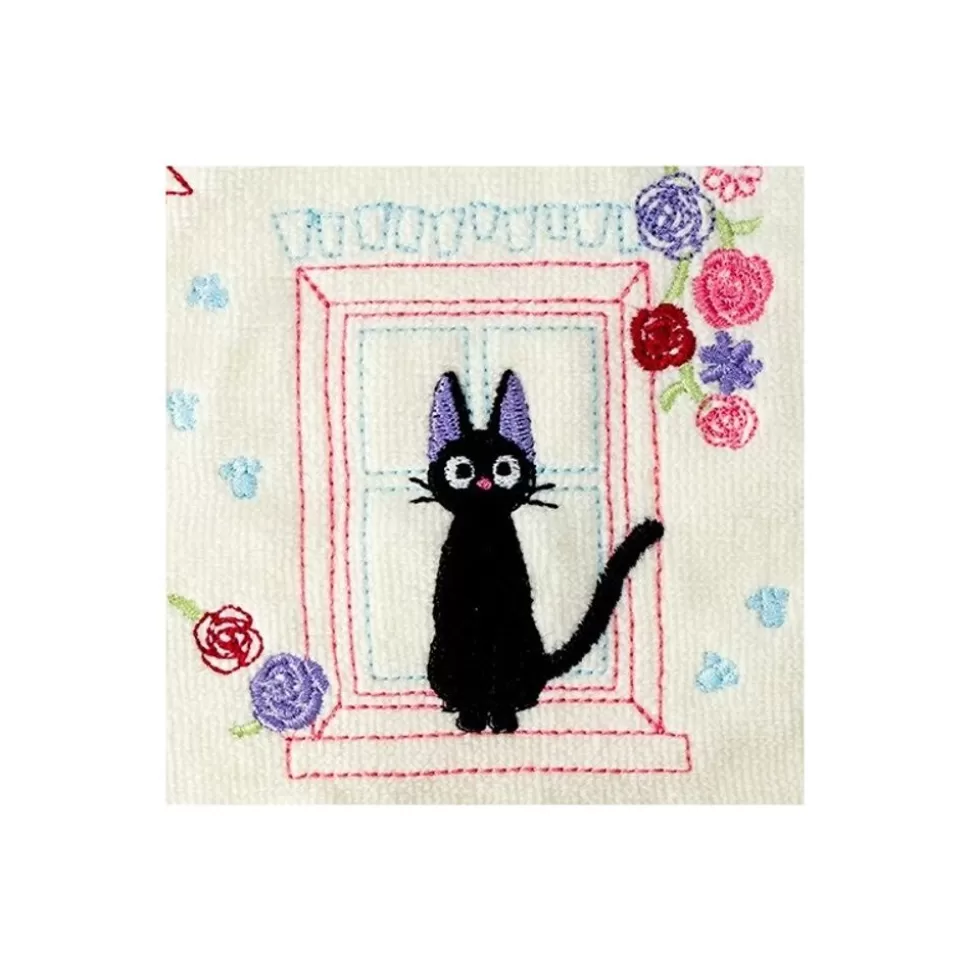 Maison Ghibli Mini Towel Jiji By The Window 25X25 - Kiki'S Delivery Service- Household Linen