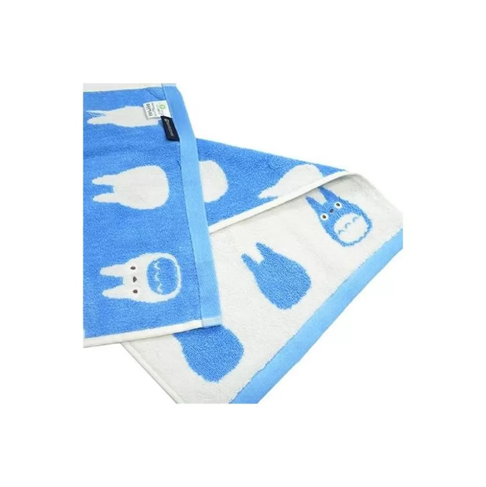 Maison Ghibli Mini Towel Medium Totoro Silhouette 33X36 Cm - My Neighbour Totoro- Household Linen