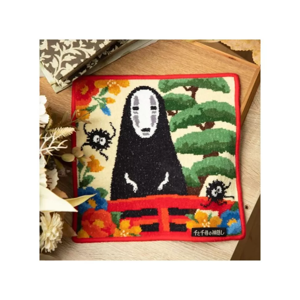Maison Ghibli Mini Towel No Face On The Bridge 25 X 25 Cm - Spirited Away- Household Linen