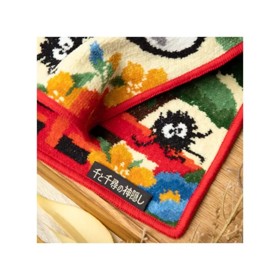 Maison Ghibli Mini Towel No Face On The Bridge 25 X 25 Cm - Spirited Away- Household Linen