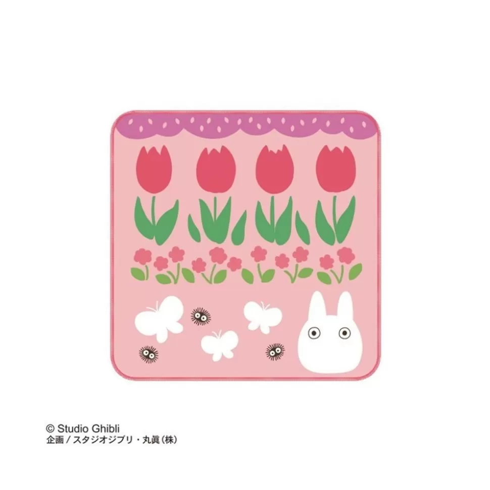 Maison Ghibli Mini Towel Relaxing Walk - My Neighbor Totoro 23 23 Cm- Household Linen