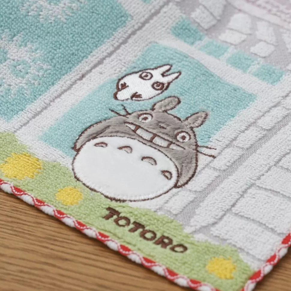 Maison Ghibli Mini Towel Satsuki & Mei'S House 25X25 Cm - My Neighbor Totoro- Household Linen