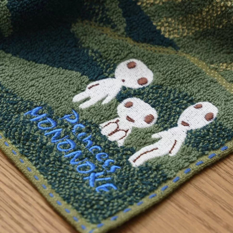 Maison Ghibli Mini Towel Shadow Of The Deer God 25X25 Cm - Princess Mononoke- Household Linen