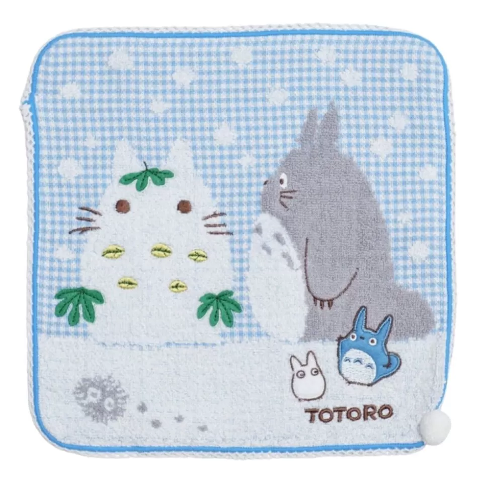Maison Ghibli Mini Towel Snowman 25X25 Cm - My Neighbor Totoro- Outfits