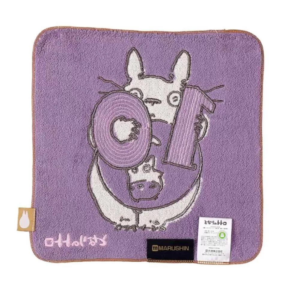 Maison Ghibli Mini Towel Totoro Birthday 10 25X25 Cm - My Neighbor Totoro- Household Linen