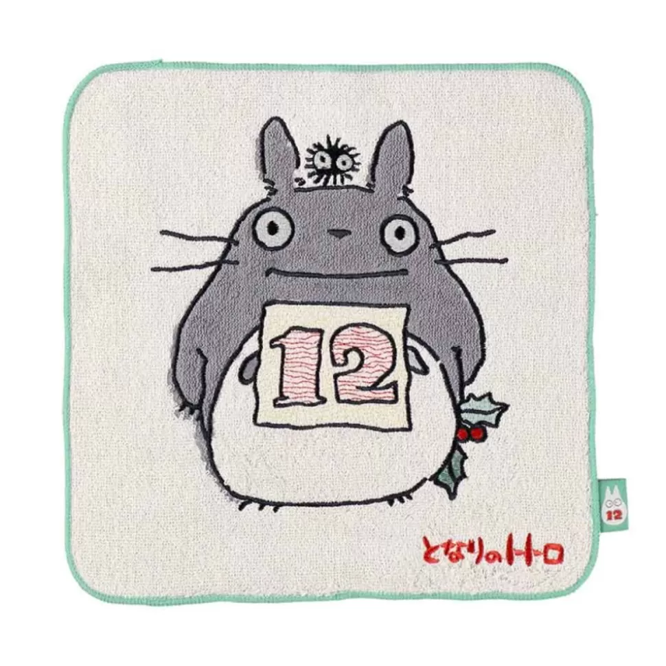 Maison Ghibli Mini Towel Totoro Birthday 12 25X25 Cm - My Neighbor Totoro- Household Linen