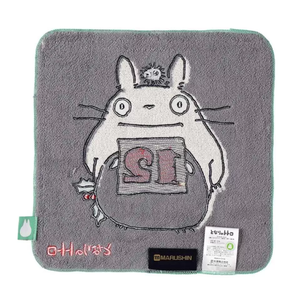 Maison Ghibli Mini Towel Totoro Birthday 12 25X25 Cm - My Neighbor Totoro- Household Linen