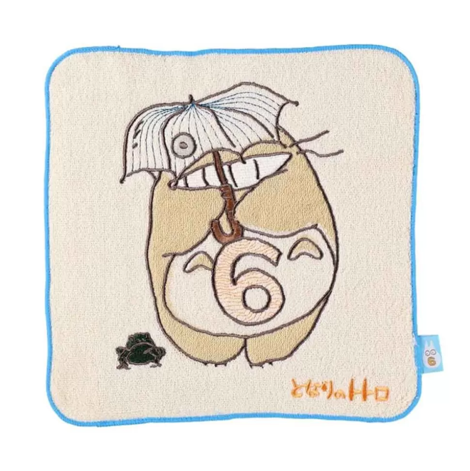 Maison Ghibli Mini Towel Totoro Birthday 6 25X25 Cm - My Neighbor Totoro- Household Linen