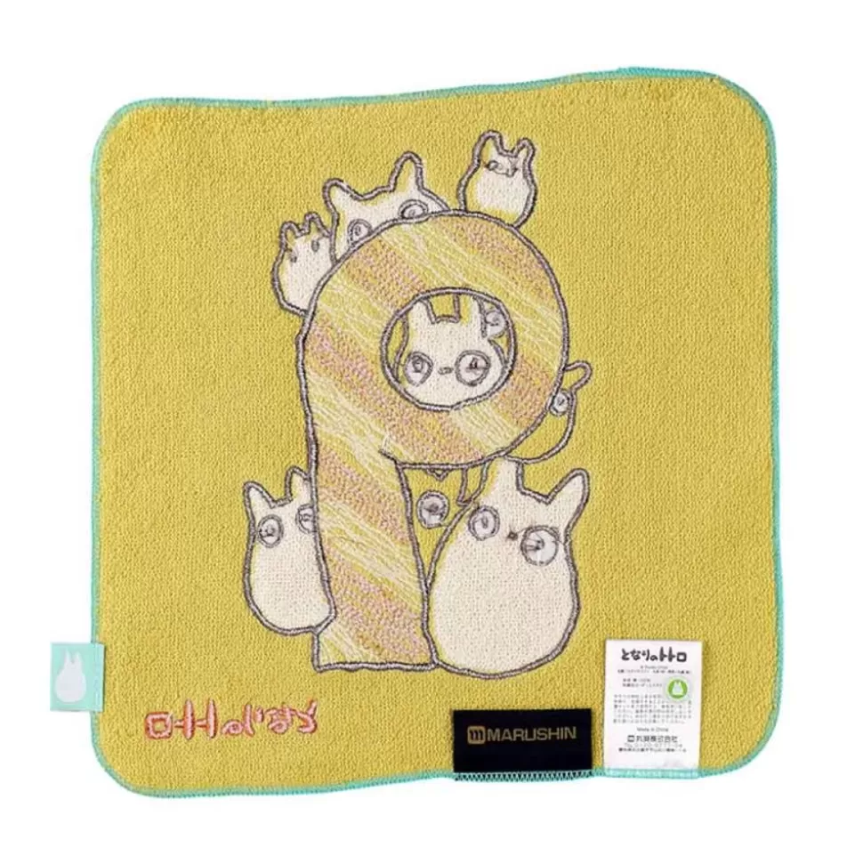 Maison Ghibli Mini Towel Totoro Birthday 9 25X25 Cm - My Neighbor Totoro- Household Linen