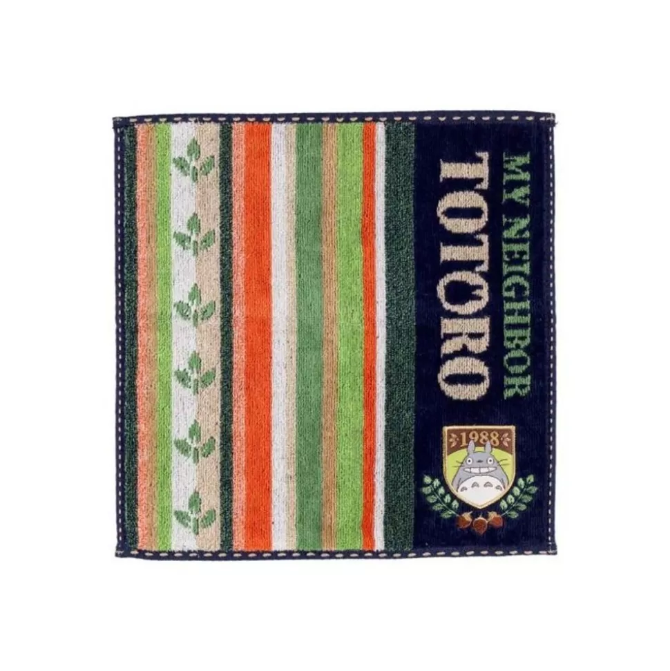 Maison Ghibli Mini Towel Totoro Emblem 25X25 Cm - My Neighbor Totoro- Household Linen