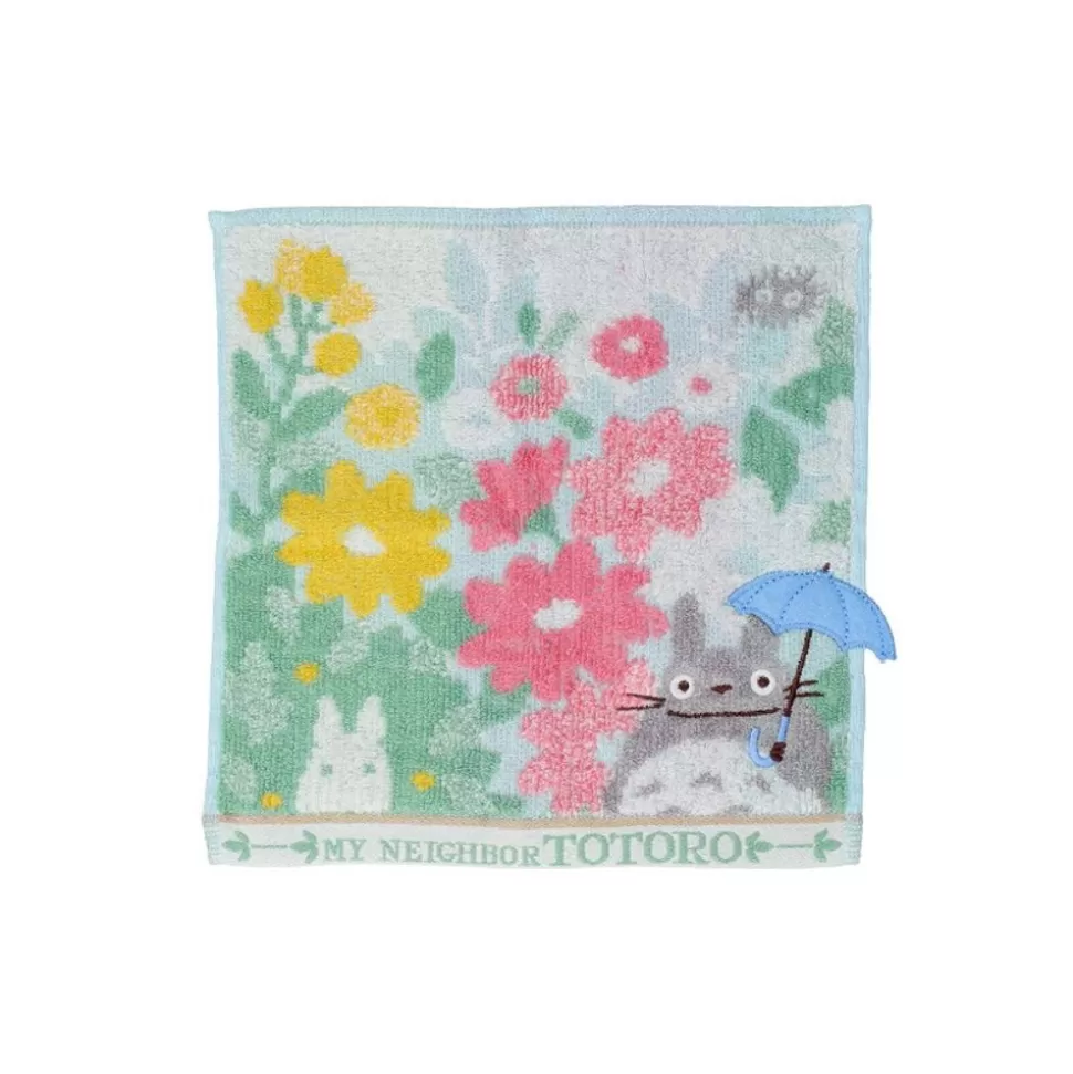 Maison Ghibli Mini Towel Totoro Flower Fields 25X25 Cm - My Neighbor Totoro- Household Linen