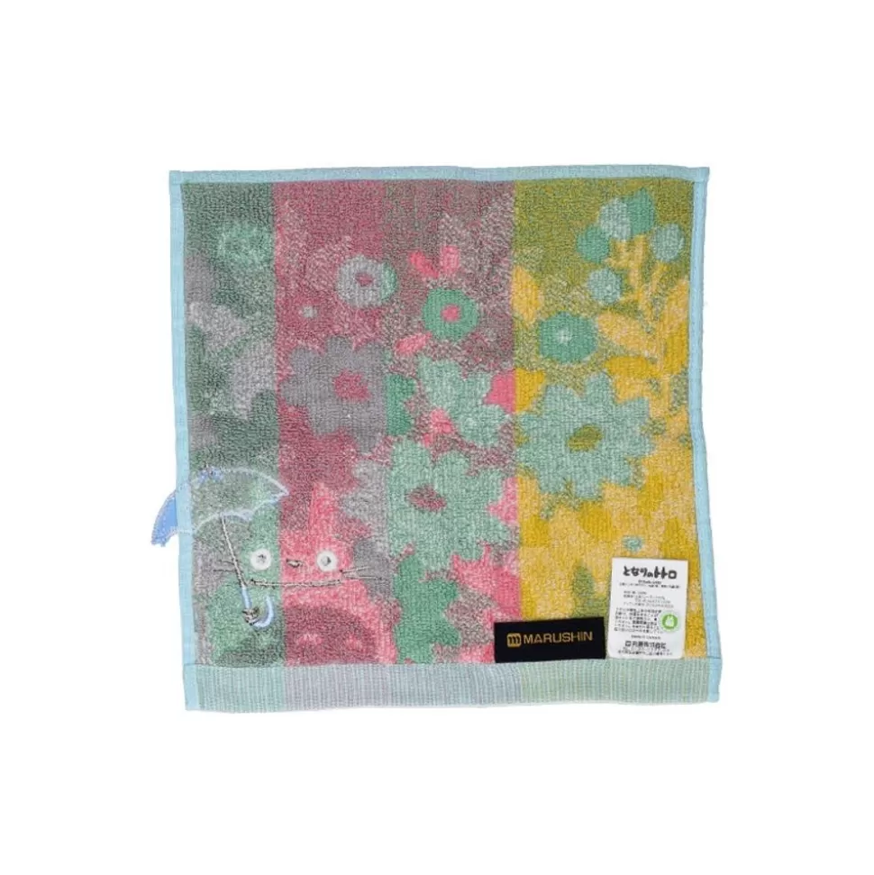 Maison Ghibli Mini Towel Totoro Flower Fields 25X25 Cm - My Neighbor Totoro- Household Linen
