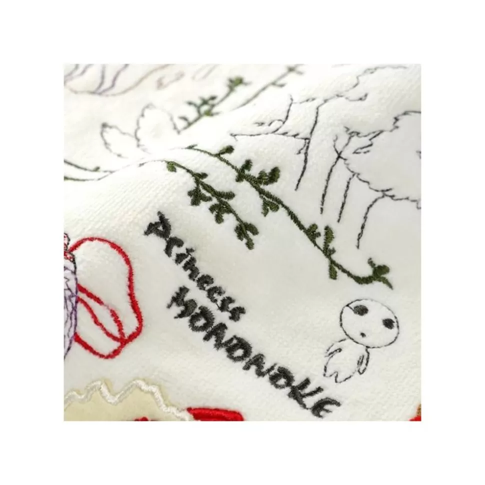 Maison Ghibli Mini Towel Tree Of The Forest Spirit 25 X 25 Cm - Princess Mononoke- Household Linen
