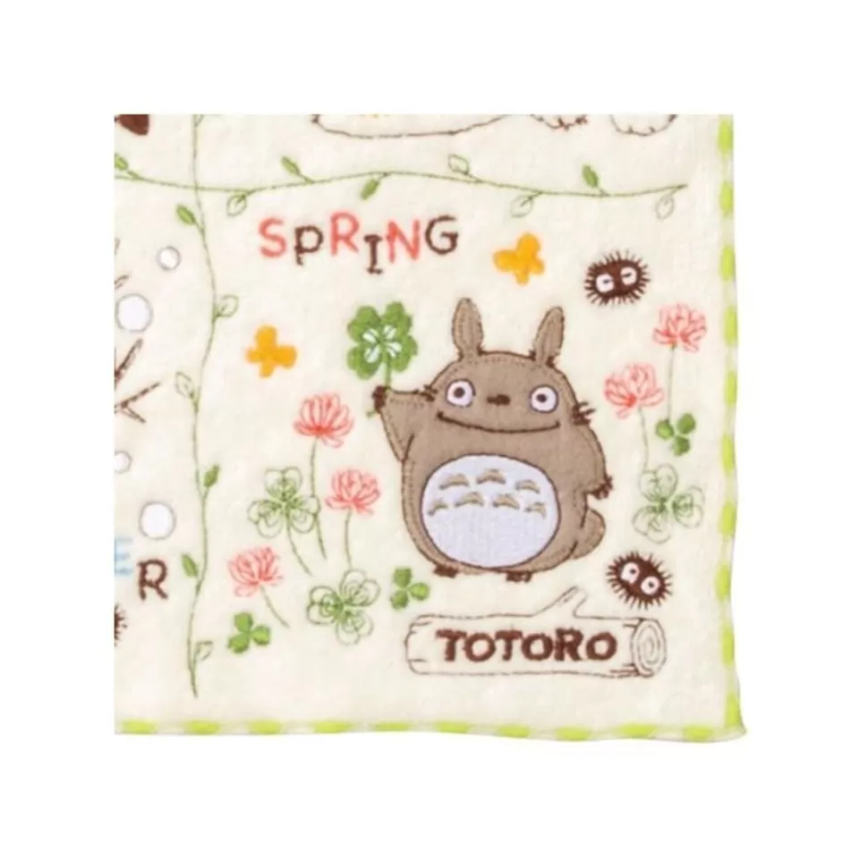 Maison Ghibli Mini Towel Wreath Of Nuts 25X25 Cm - My Neighbor Totoro- Household Linen