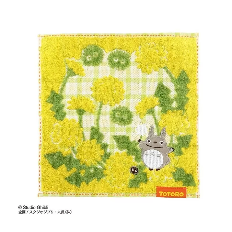 Maison Ghibli Mini Towel Yellow Forest'S Favotite 23X23 Cm - My Neighbor Totoro- Household Linen