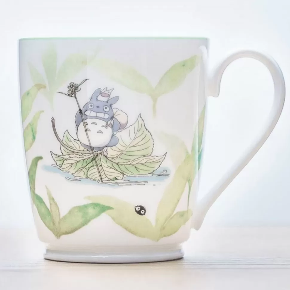 Maison Ghibli Mug Totoro On A Leaf - My Neighbor Totoro- Kitchenware
