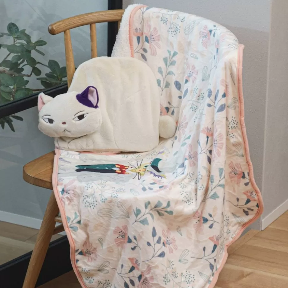 Maison Ghibli Muta Rolled Blanket - Cat Returns- Household Linen
