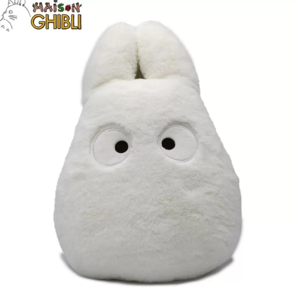 Maison Ghibli Nakayoshi Crushion White Totoro - My Neighbor Totoro- Pillow
