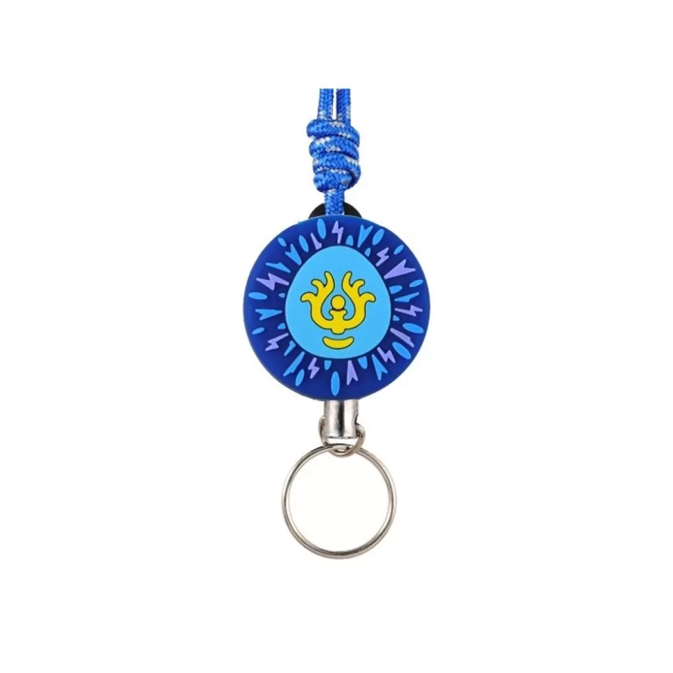 Maison Ghibli Neck Strap With Reel Castle In The Sky, Volucite Crystal- Castle In T- Straps