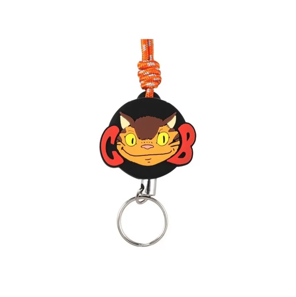 Maison Ghibli Neck Strap With Reel Totoro Cat Bus- My Neighbor Totoro- Straps